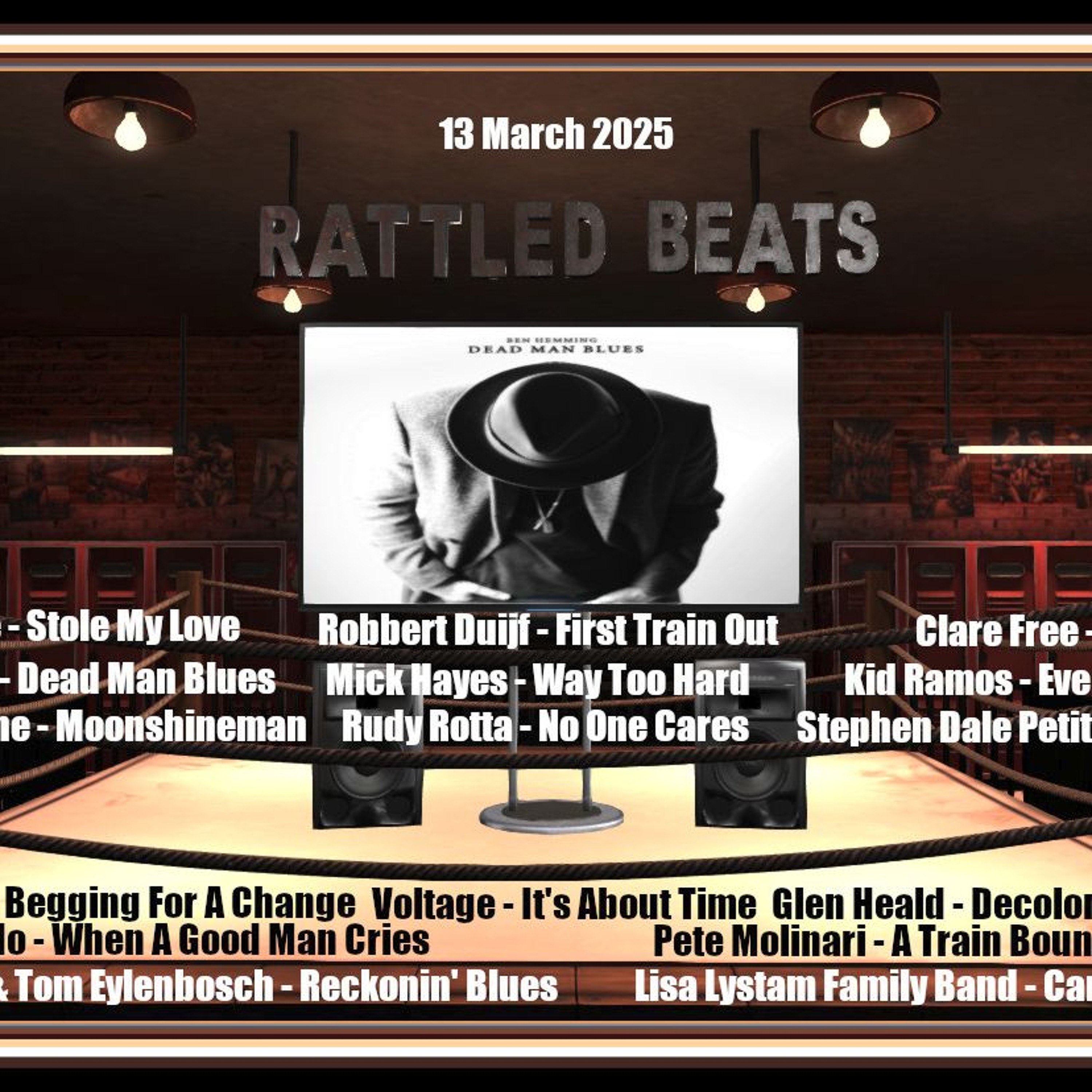 Rattled Beats 03-13-25 episode artwork