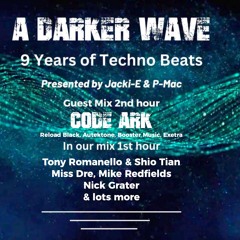 #502 A Darker Wave 28-09-2024 with guest mix 2nd hr by Code Ark