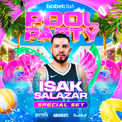 Isak Salazar Live set at Babel Club Pool Party Part 1 (House & Afrohouse)