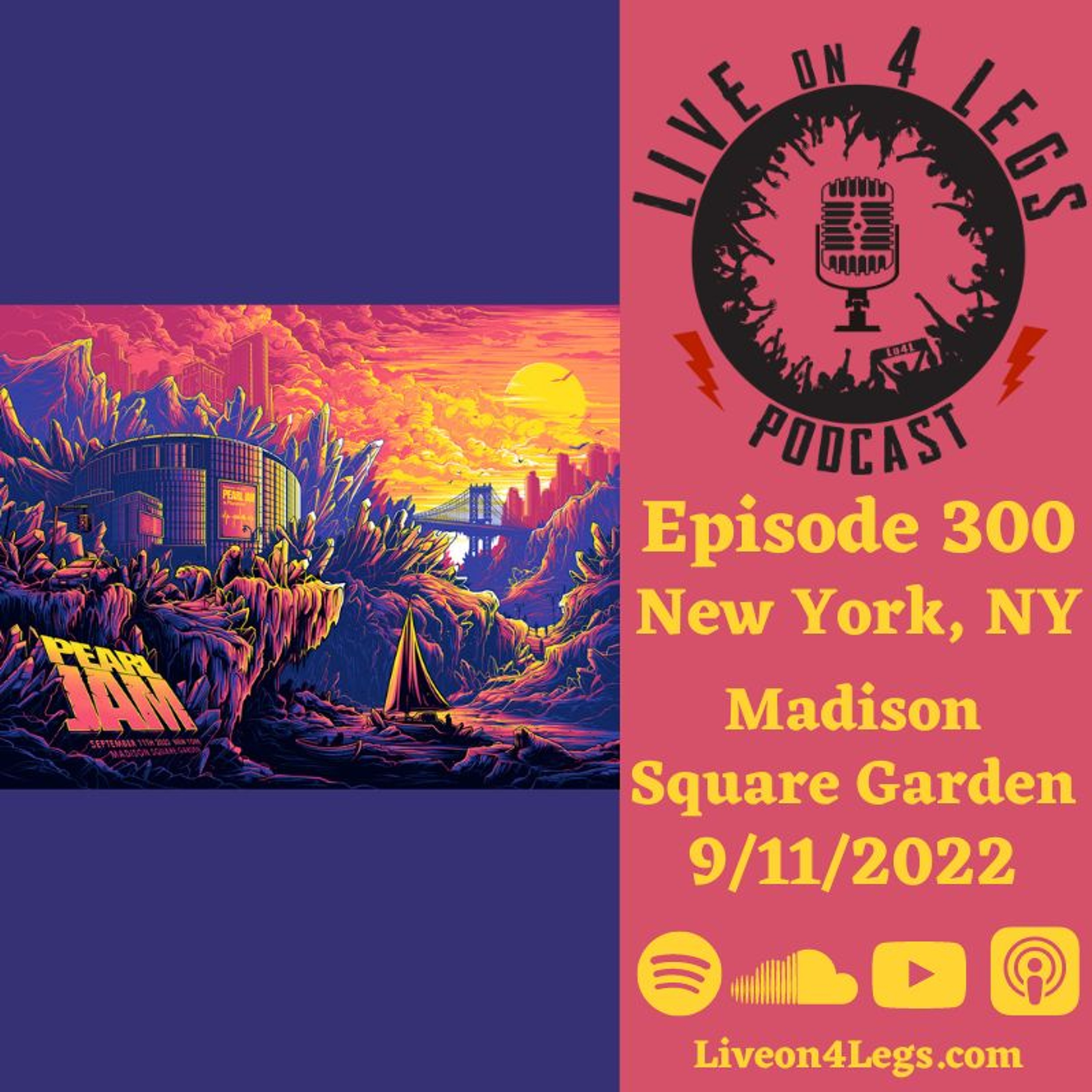 Live On 4 Legs: Pearl Jam Podcast