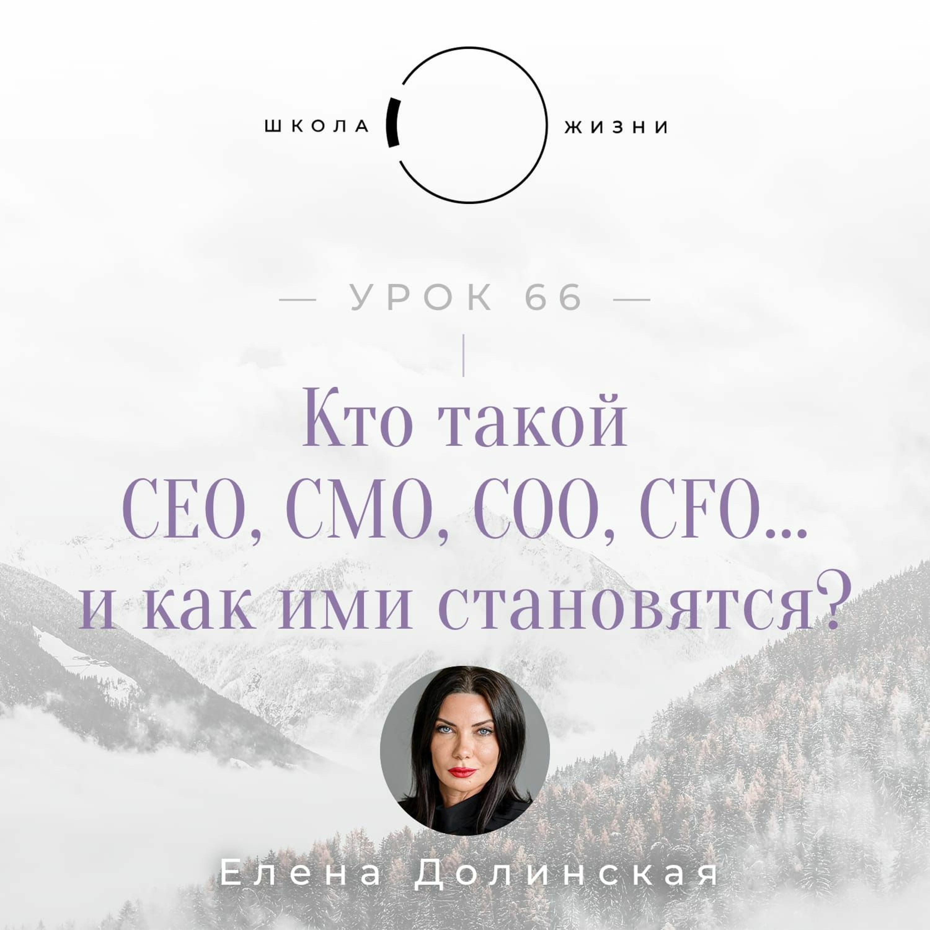 Урок 66. Кто такой СЕО, СМО, СОО, CFO… и как ими становятся? episode artwork
