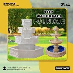 Buy Top Waterfall Fountain Online at Best Price | Best for Outdoor Areas (Garden, Resort, Farmhouse)