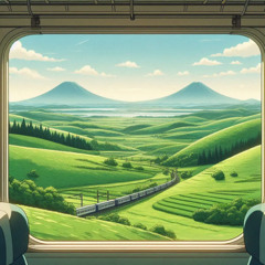 sitting on the train - chill music mix