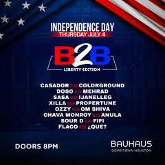 Om Shiva b2b Ozzy – Bauhaus (Techno / House Live Set / Houston / 2024)
