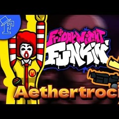Aethertrocity-Atrocity Feat Ronald Mcdoanld  Melee Fox FNF Cover