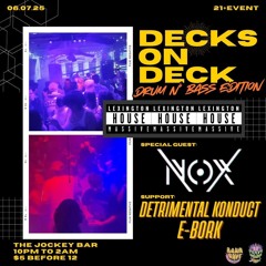 Detrimental Konduct - Decks On Deck Warm Up Mix (June 2025)