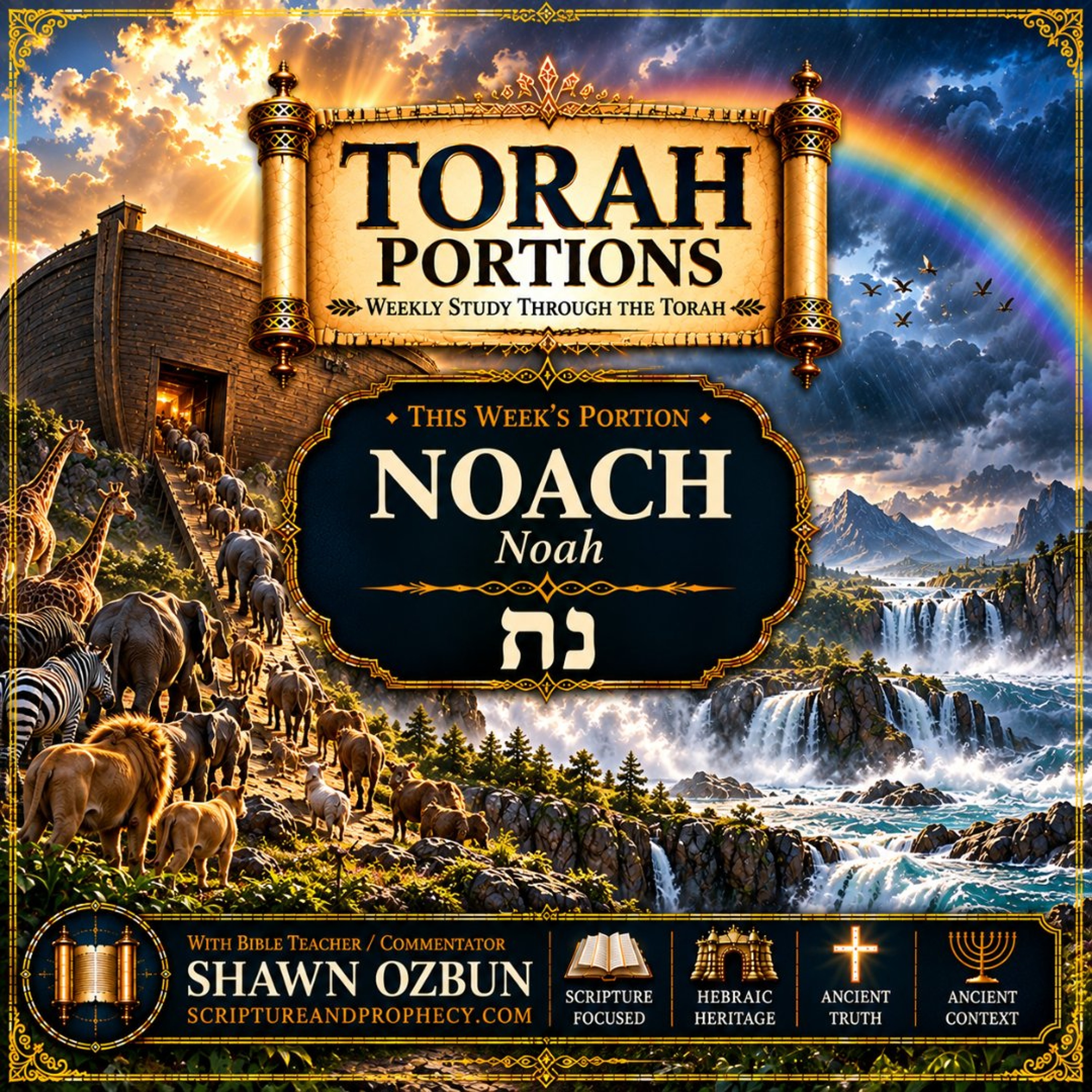 As It Was In The Days of Noah  - Torah Portion - Noach: (Genesis 6:9–11:32) episode artwork