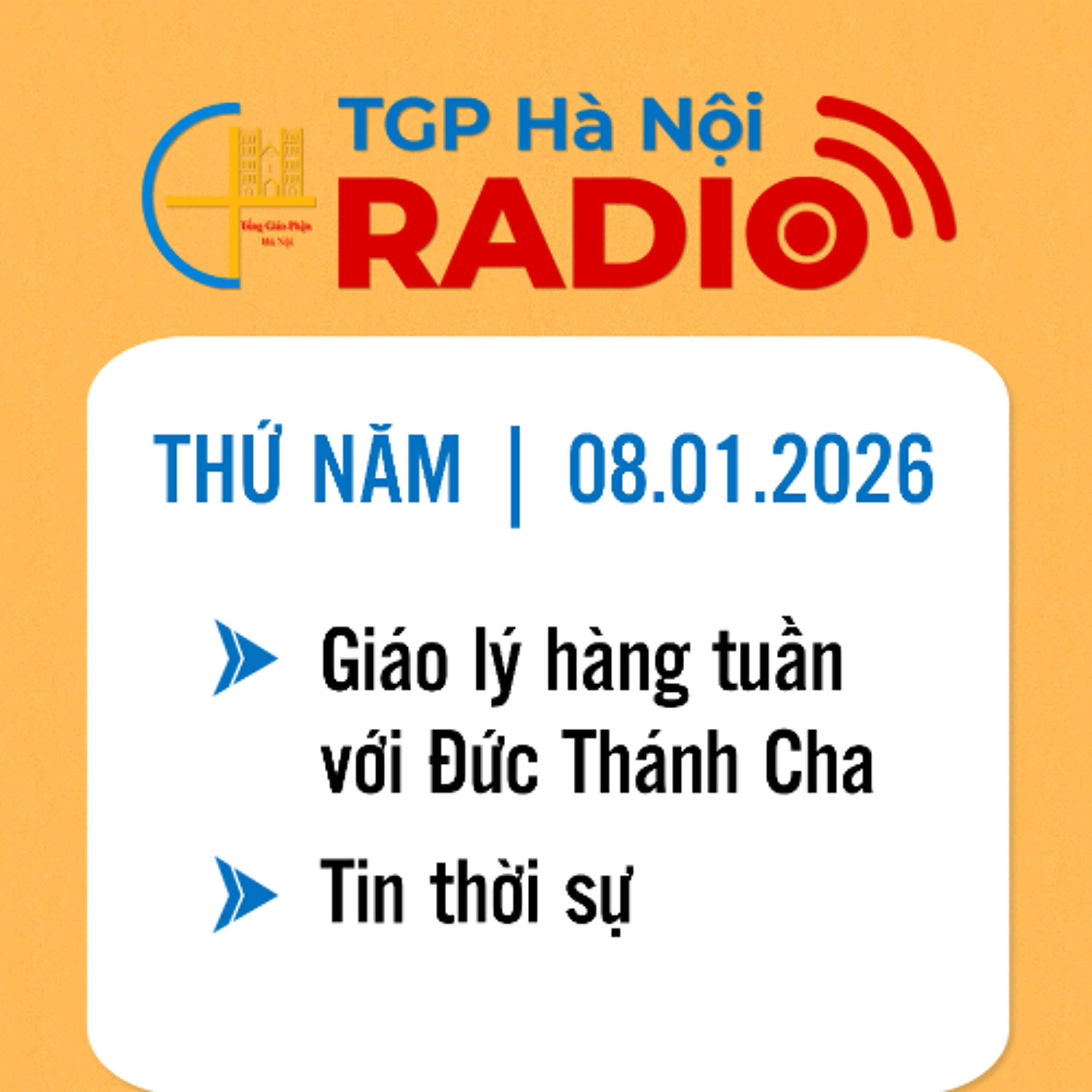 Thứ Năm ngày 08/01/2026