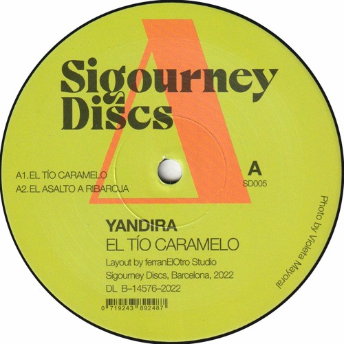Yandira - El Tío Caramelo (Incl. Spear, Dark Vektor & Erika remixes) (SD005)
