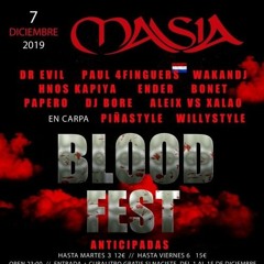 Dj Xalao B2B Dj Aleix @ Masia Blood Fest (7 - 12 - 19)