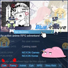 BLUE ARCHIVE ON STEAM?!?! PC CLIENT?!