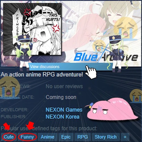 BLUE ARCHIVE ON STEAM?!?! PC CLIENT?!
