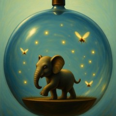 Little Elephant Playing