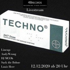 Techno 24 7 Dose @ 48Records