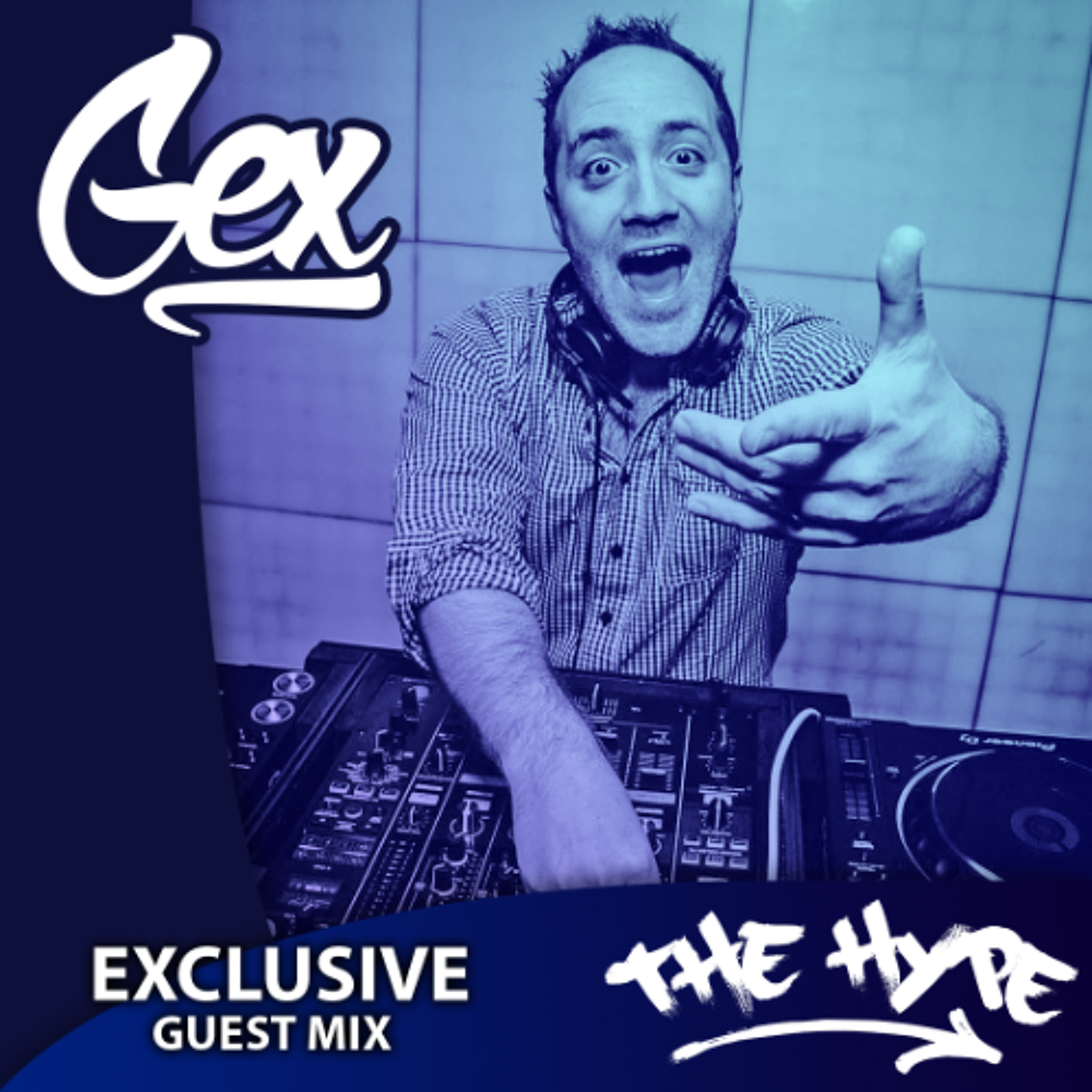 THE HYPE 495 - GEX guest mix episode artwork