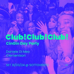 CinGin Day Party 2024 presents Clementson + Daniele Di Meo @ Sottovento