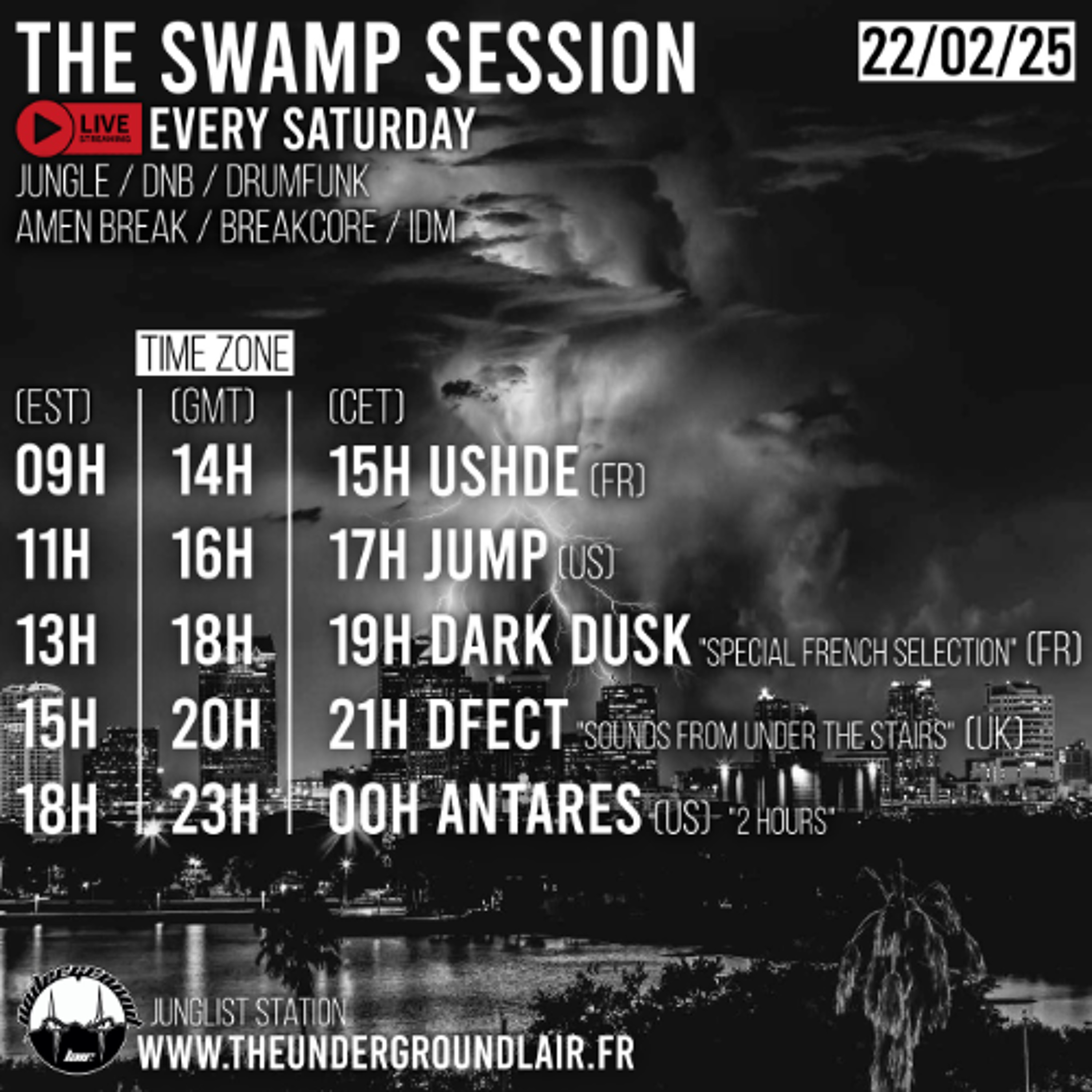 Antares - LIVE on The Underground Lair - The Swamp Session 22.02.25 episode artwork