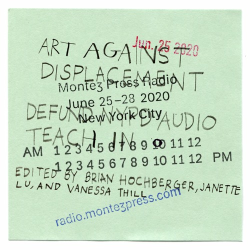 Defund NYPD Audio Teach-in