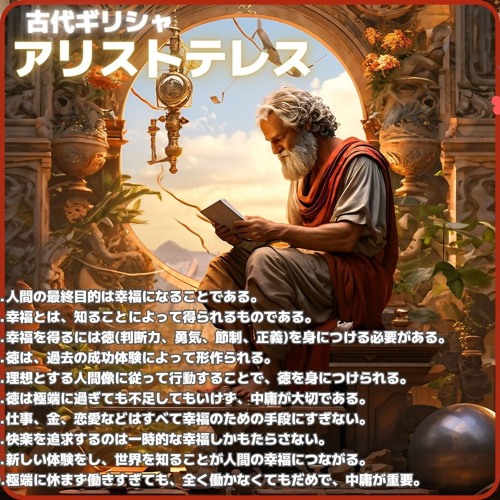古代ギリシャのアリストテレスの哲学2024