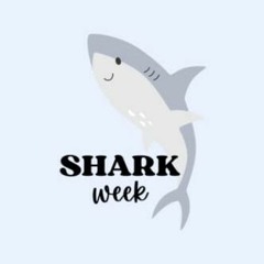 $! "SHARK WEEK" Period Journal by Just Sharon | Period Tracker & Undated 4-year Monthly Menstru
