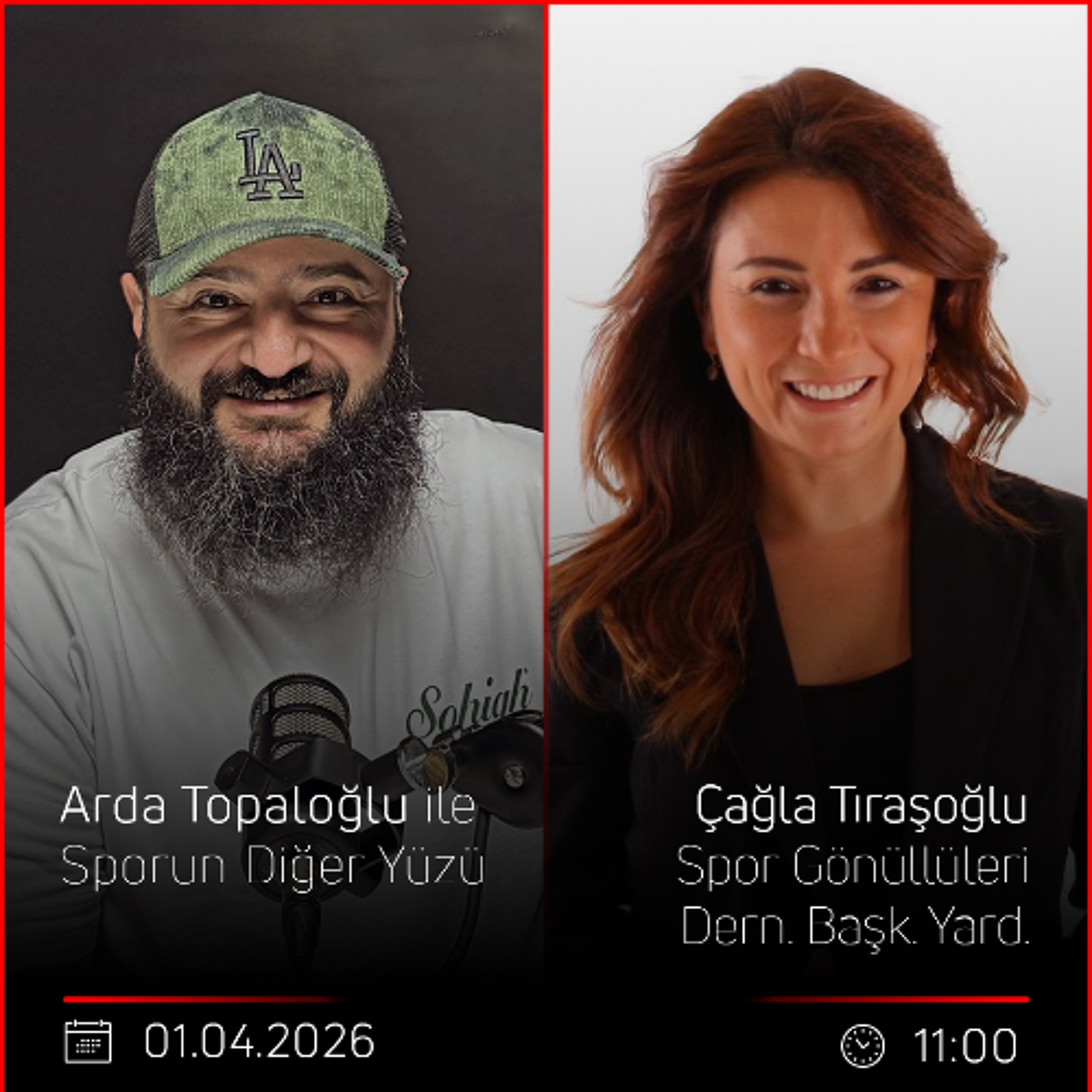 Çağla Tıraşoğlu – Arda Topaloğlu ile Sporun Diğer Yüzü episode artwork