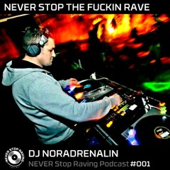 DJ NORADRENALIN - NEVER STOP THE FUCKIN RAVE / NEVER Stop Raving / Podcast#001 / 15042019