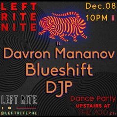 Blueshift at 700 Club Philadelphia - Dec 8th 2023