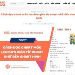 Cách đọc chart móc len chữ, hình và tiếng anh dễ nhất