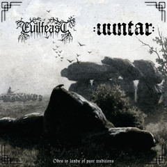 A Castle Enfolded in Crimson Twilight