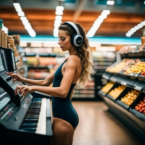 Naked Dance in the Supermarket
