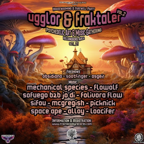 Groovy Gregor-Live At Ugglor & Fraktaler 2 Full-On Psytrance