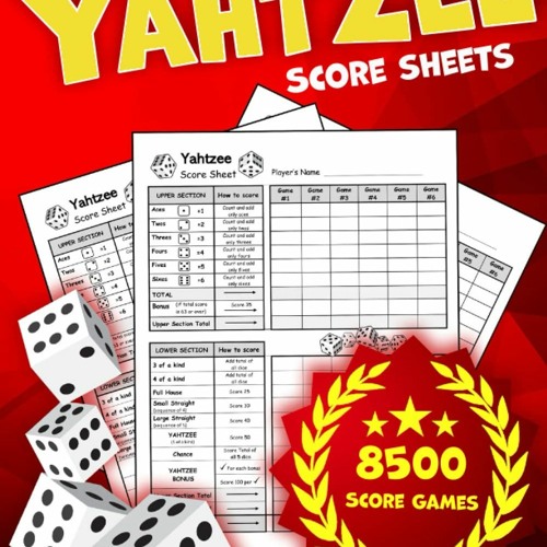 stream f r e e d o w n l o a d r e a d yahtzee score sheets 8500 score games large print for scorek by coliva listen online for free on soundcloud