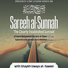 Lesson 2 - Sareeh al-Sunnah | Shaykh Uways at-Taweel