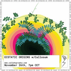 Ecstatic Origins w/ Callosum 26.11.21