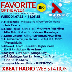 Marc Denuit // Favorite of the Week 04.07.25 - 11.07.25 Pocast Mix Xbeat Radio Station