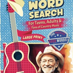 ✔Read⚡️ Country Music Word Search ? for Teens, Adults & Fans of Country Music ? LARGE