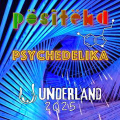 Rainbow Llama Radio #84 – Psychedelika | Underland 2025 (2:3) Thu night @ Positeka