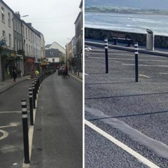 Bollards at Strandhill, Castle St and Grattan St to be removed