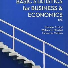 Read✔ ebook✔ ⚡PDF⚡ Basic Statistics in Business and Economics (ISE HED IRWIN STATISTICS)