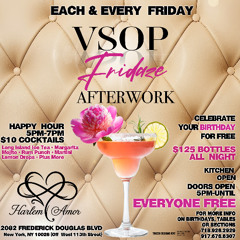 DJ TWIZZO LIVE AT VSOP FRIDAZE AFTERWORK AT HARLEM AMOR (NYC)