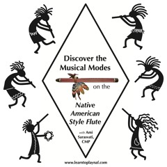 B Lydian Diamond on the Native American Style Flute