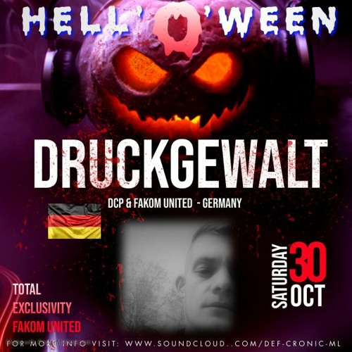 Druckgewalt @ DCP & Fakom United Hell'O'Ween 2021 ( Schranz Ravager )