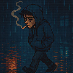 一身廢氣
