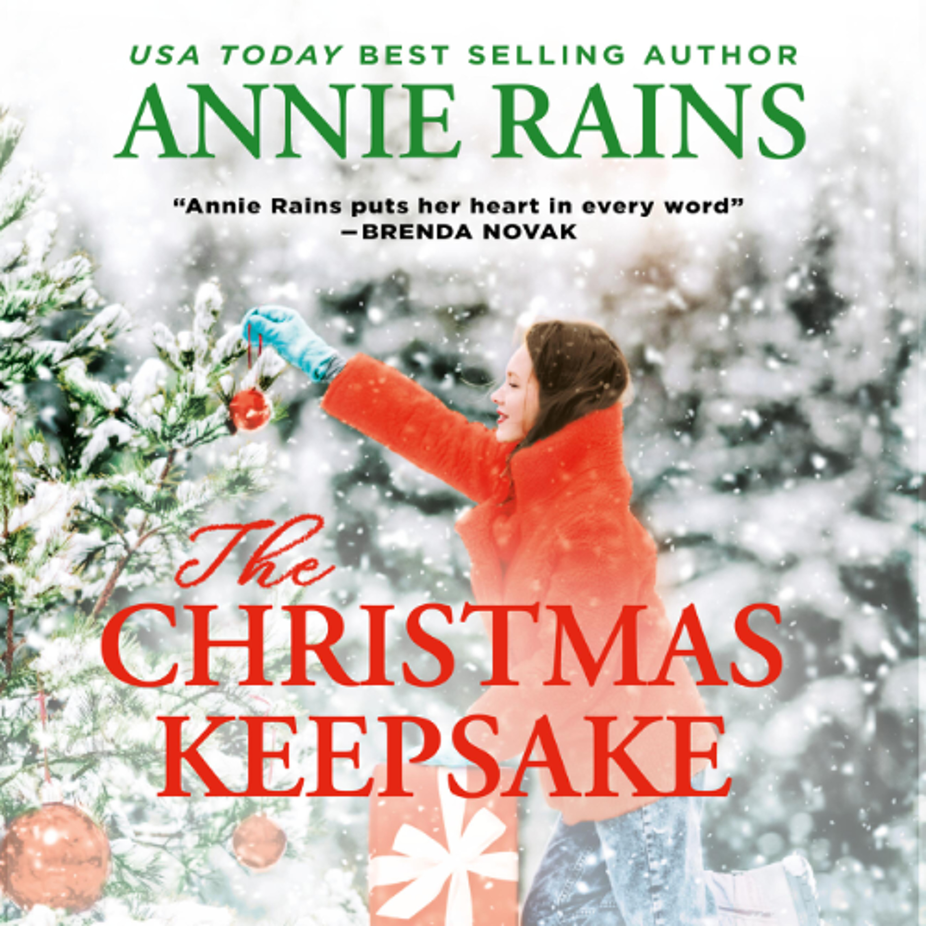 The Christmas Keepsake by Annie Rains read by Ann Richardson episode artwork