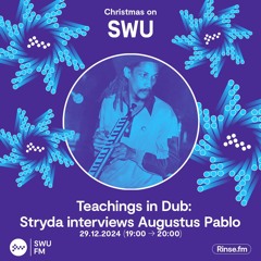 Teachings in Dub: Stryda Interviews Augustus Pablo - 29 December 2024