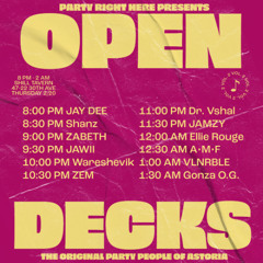 Party Right Here Open Decks (Vol. 2) - Live Sets