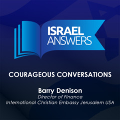 Gratefulness amid Difficulty – Shelley Neese with ICEJ USA’s Barry Denison, Director of Finance