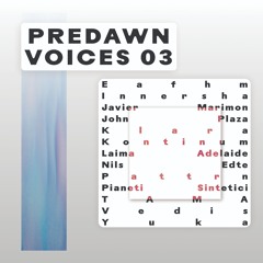 PREMIERE: Pianeti Sintetici - Conversation [PREDAWN Records]
