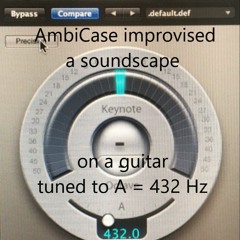432 Hz Ambient Guitar Soundscape