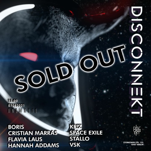 Hannah_Addams x Disconnekt @ Anomalie (Berlin) 08.08.2021